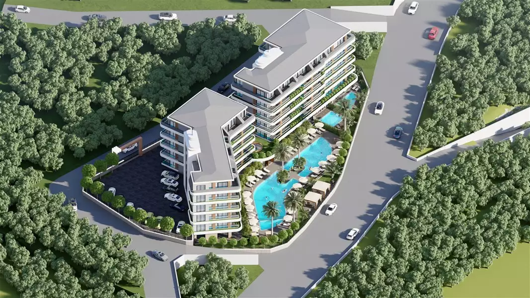 Townhouse 51m² in Turkey, Oba. Priced at 154000€ rent photo-14