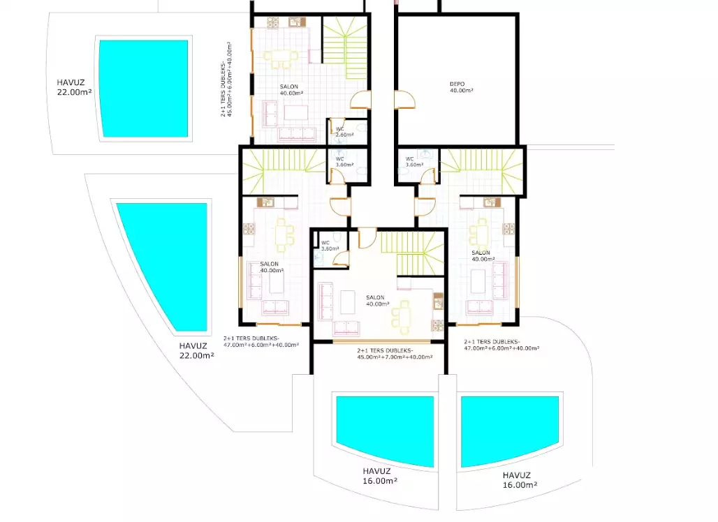 Townhouse 51m² in Turkey, Oba. Priced at 154000€ rent photo-26