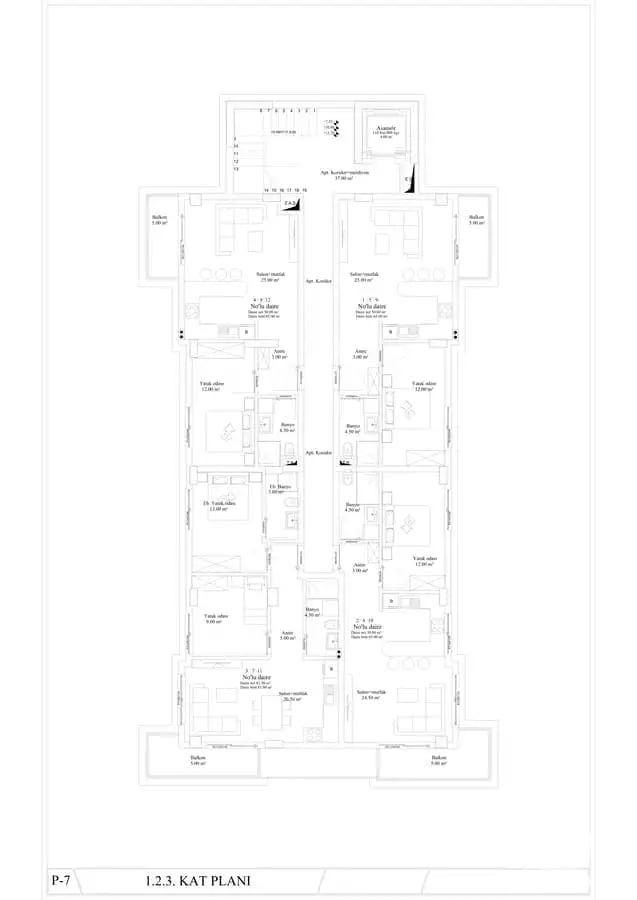 Flat 65m² in Turkey, Oba. Priced at 250000€ rent photo-8