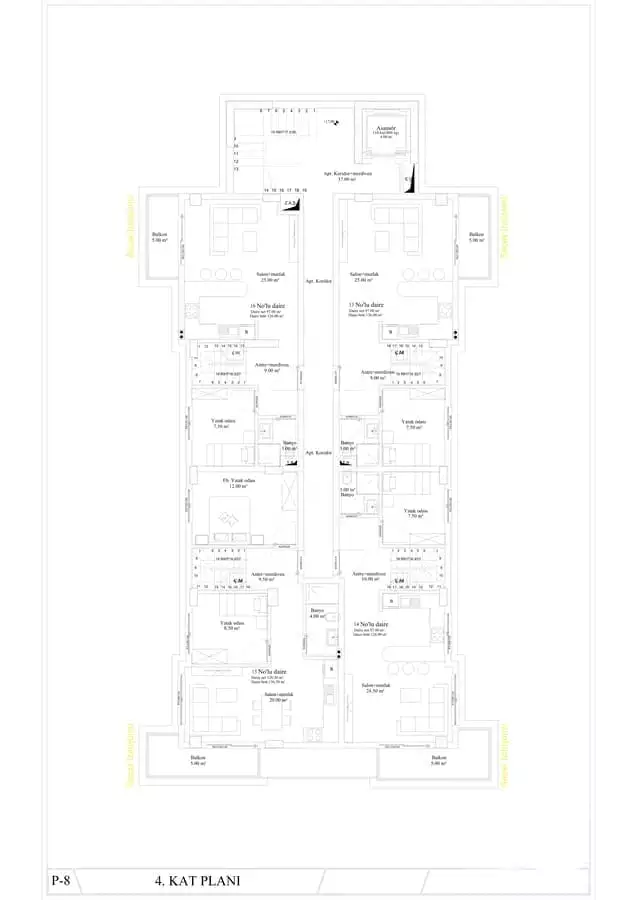 Flat 65m² in Turkey, Oba. Priced at 250000€ rent photo-9