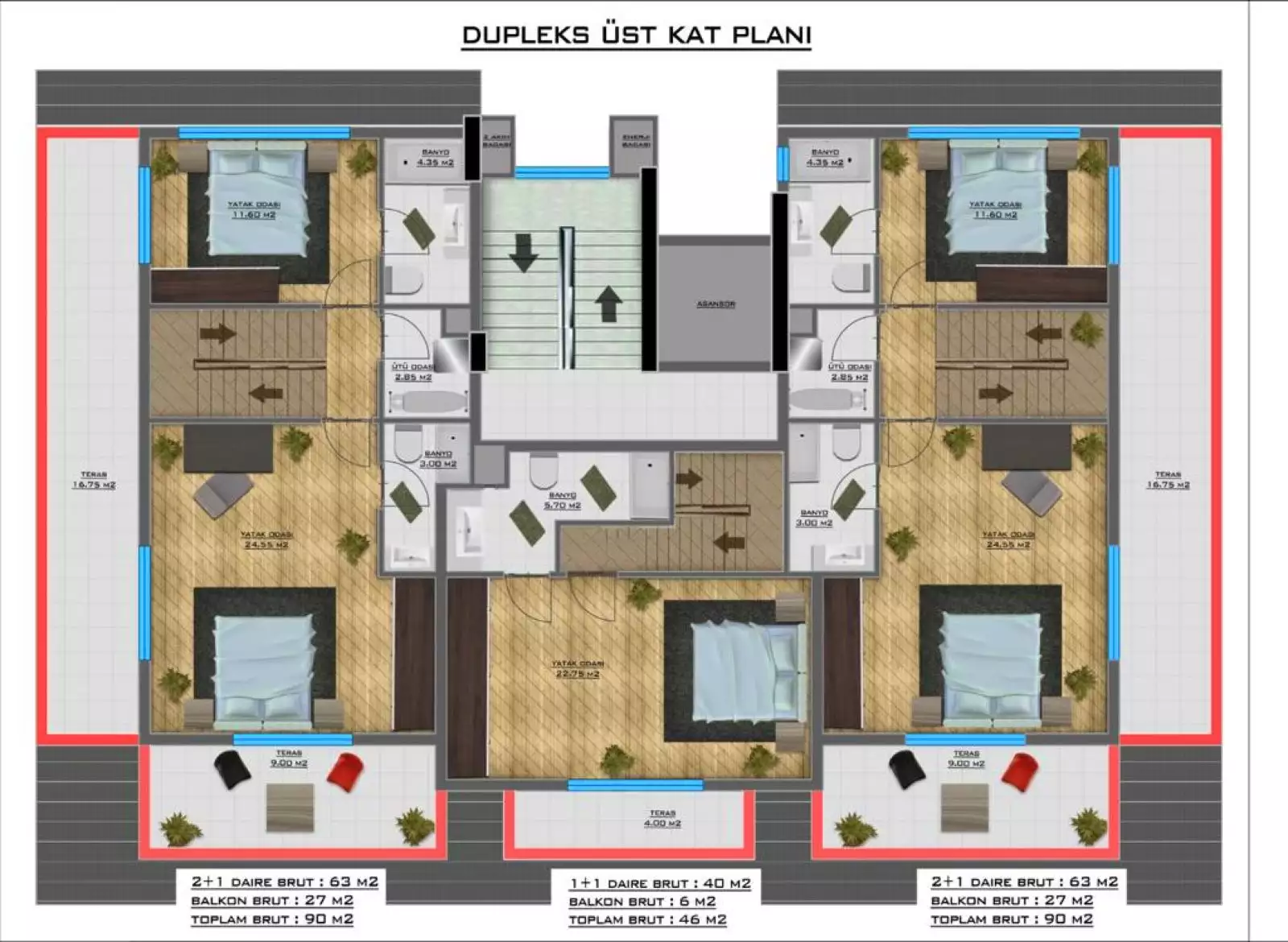 Flat 52m² in Turkey, Oba. Priced at 132000€ rent photo-13