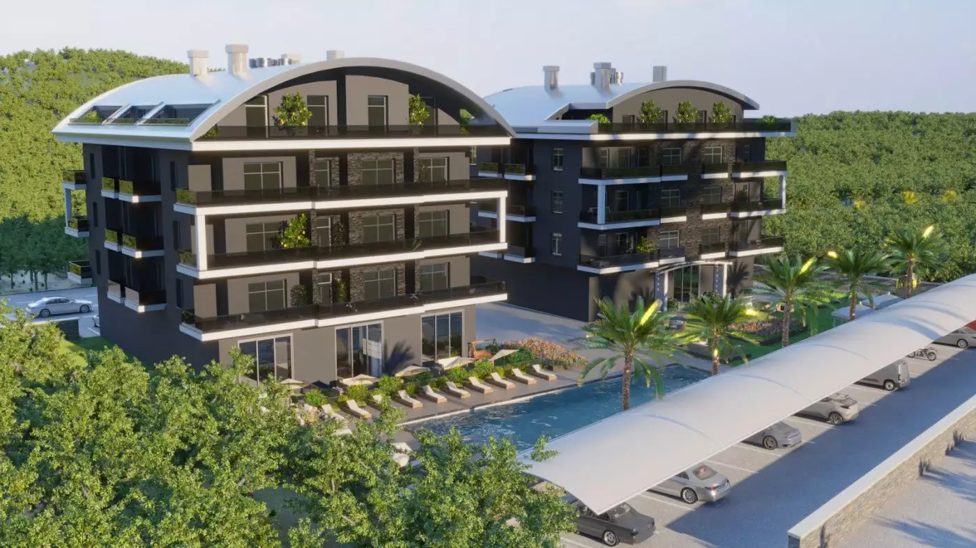 Flat 41m² in Turkey, Oba. Priced at 120000€ rent photo-1