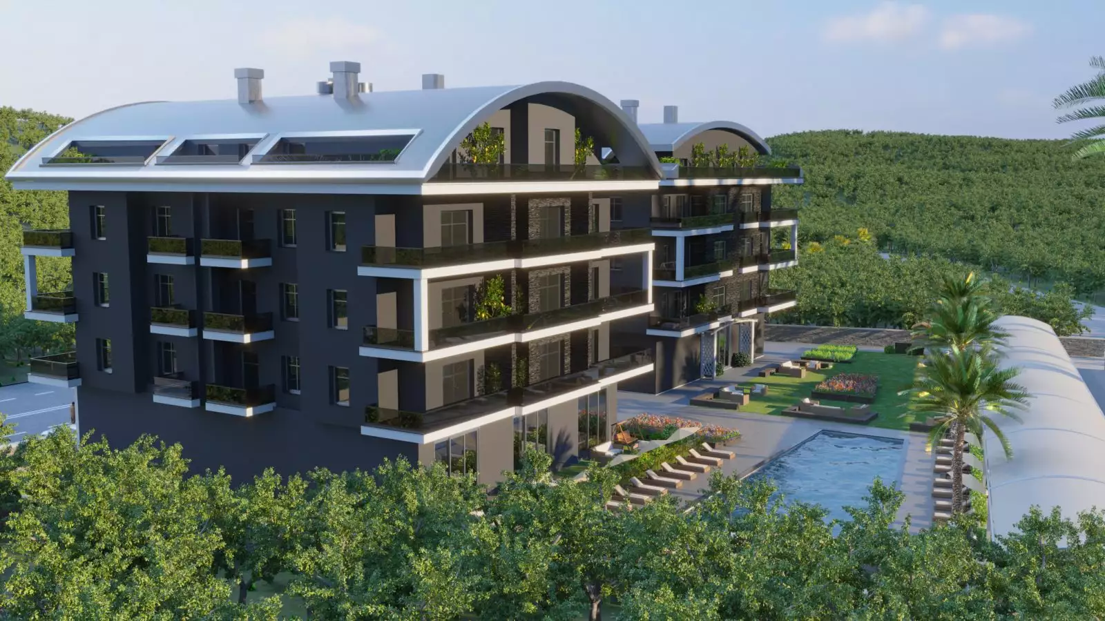 Flat 41m² in Turkey, Oba. Priced at 120000€ rent photo-2