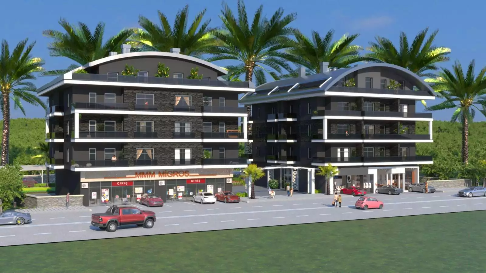 Flat 41m² in Turkey, Oba. Priced at 120000€ rent photo-3