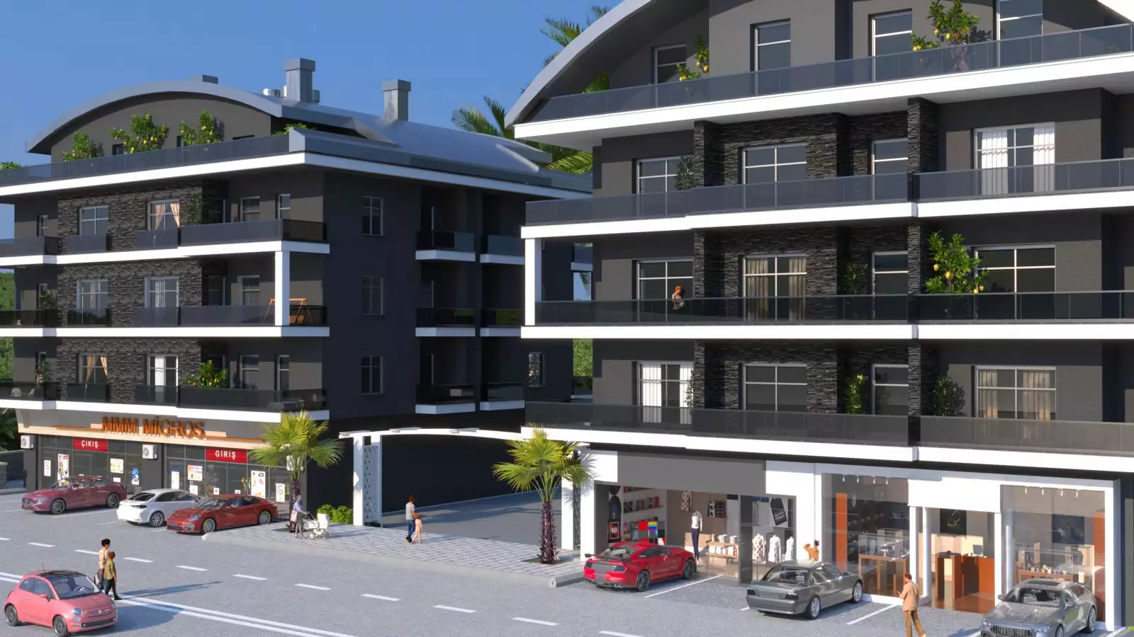 Flat 41m² in Turkey, Oba. Priced at 120000€ rent photo-4