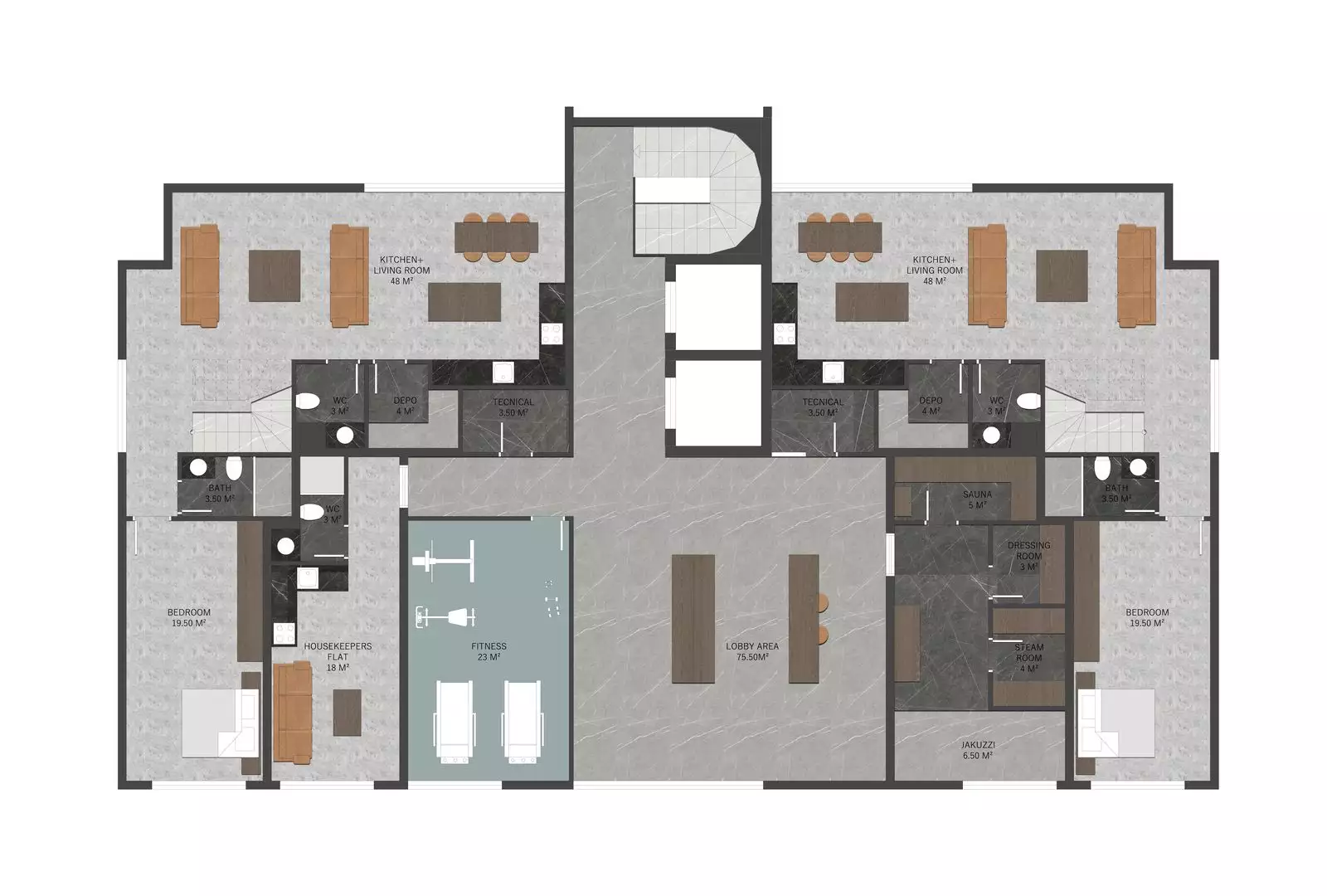 Flat 46m² in Turkey, Oba. Priced at 179000€ rent photo-15