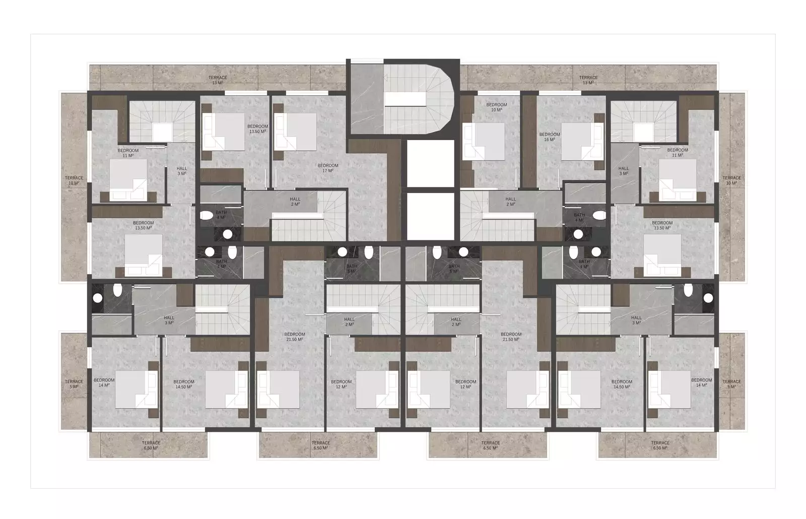 Flat 46m² in Turkey, Oba. Priced at 179000€ rent photo-20