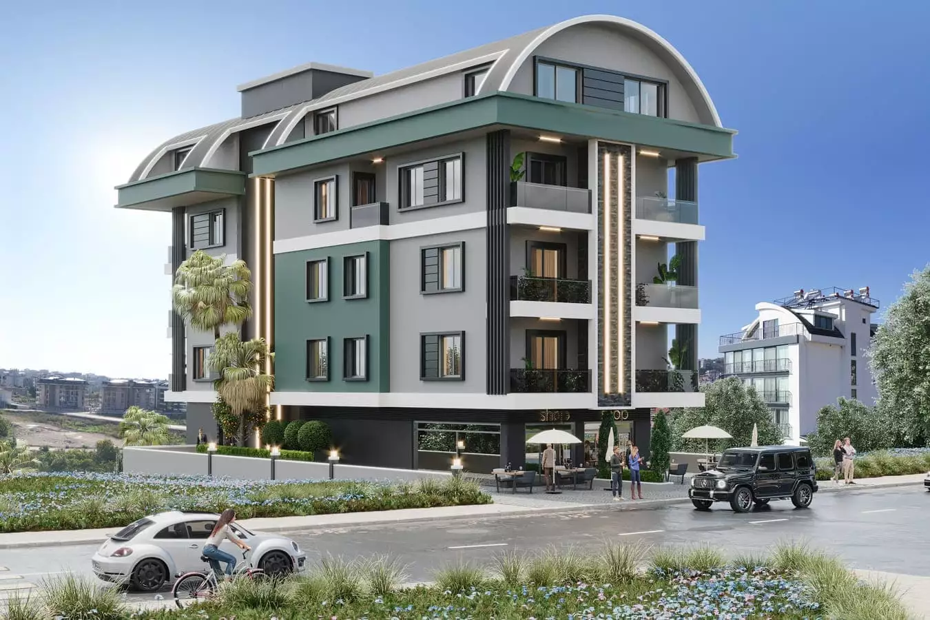 Flat 54m² in Turkey, Oba. Priced at 149000€ rent photo-2