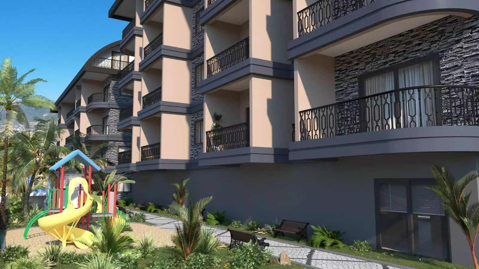 Flat 52m² in Turkey, Oba. Priced at 140000€ rent photo-15