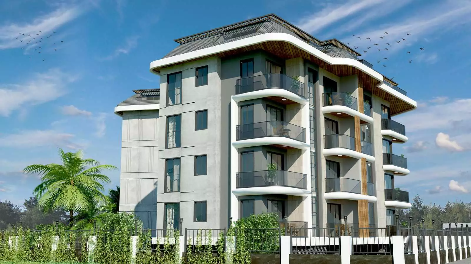 Flat 52m² in Turkey, Oba. Priced at 142000€ rent photo-4