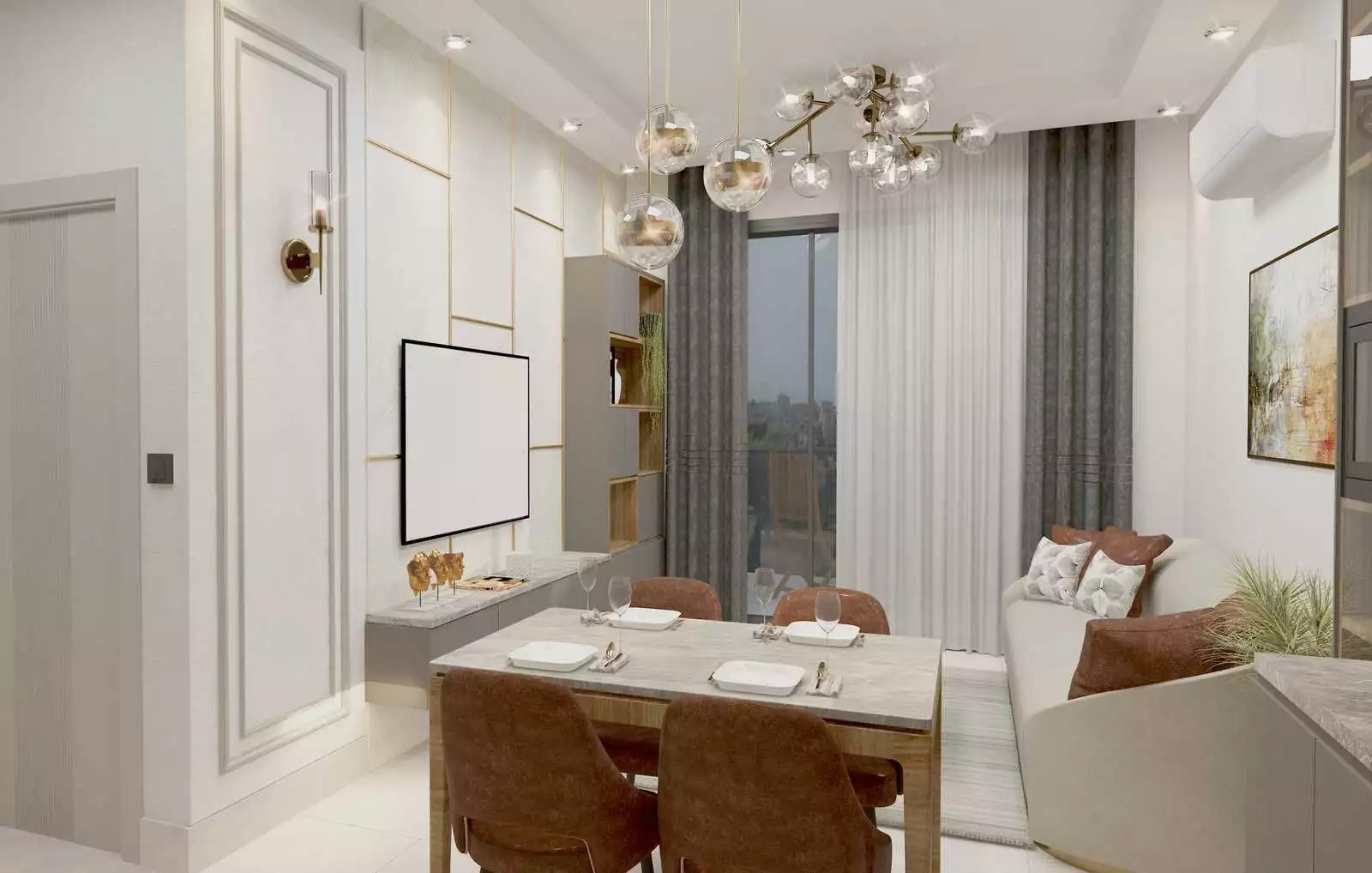 Flat 52m² in Turkey, Oba. Priced at 142000€ rent photo-15