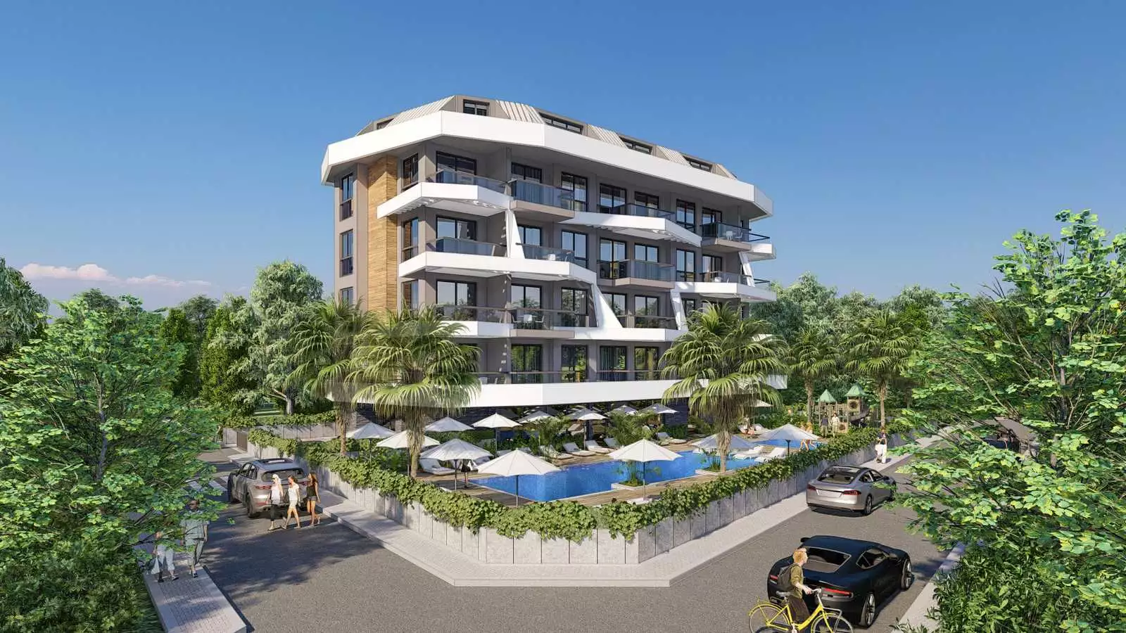 Flat 54m² in Turkey, Oba. Priced at 146500€ rent photo-3