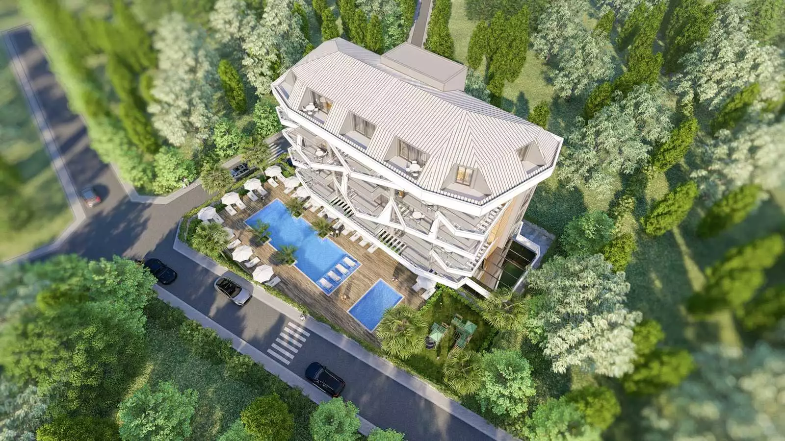 Flat 54m² in Turkey, Oba. Priced at 146500€ rent photo-4