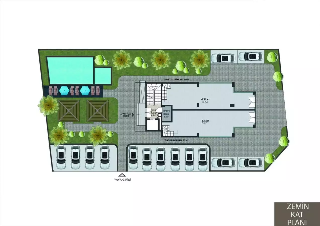 Flat 57m² in Turkey, Oba. Priced at 154000€ rent photo-7