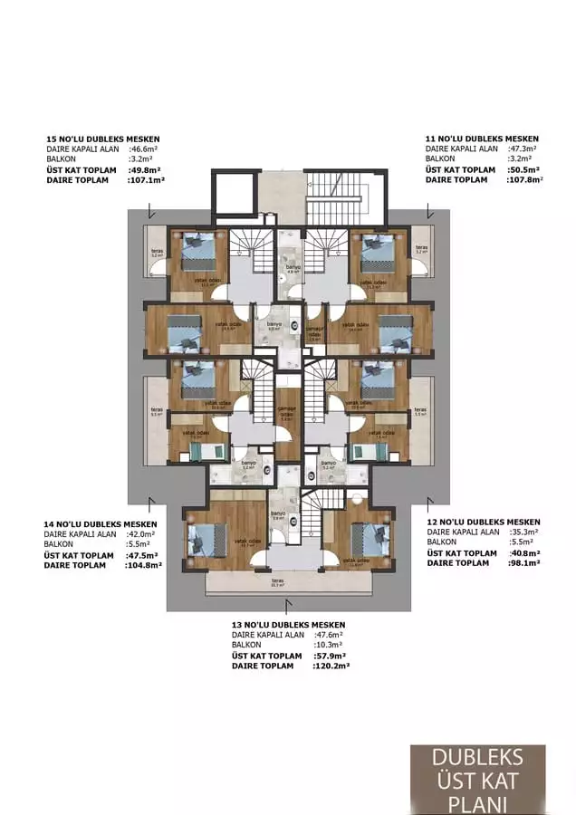 Flat 57m² in Turkey, Oba. Priced at 154000€ rent photo-11