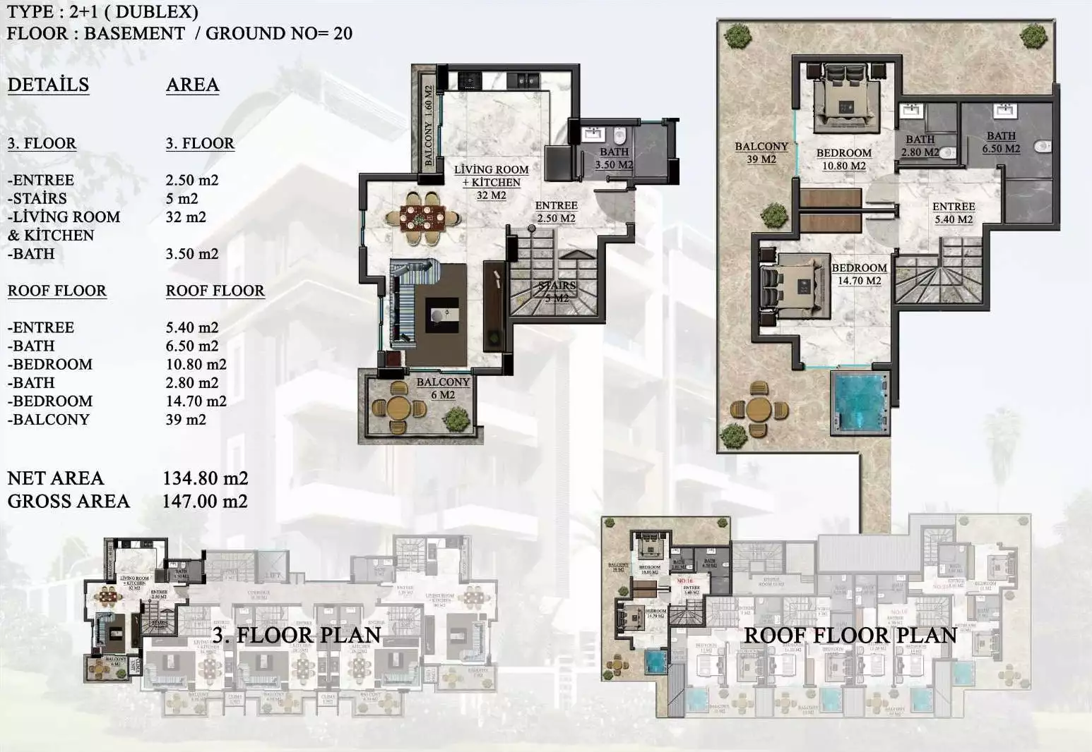 Townhouse 50m² in Turkey, Oba. Priced at 180000€ rent photo-27