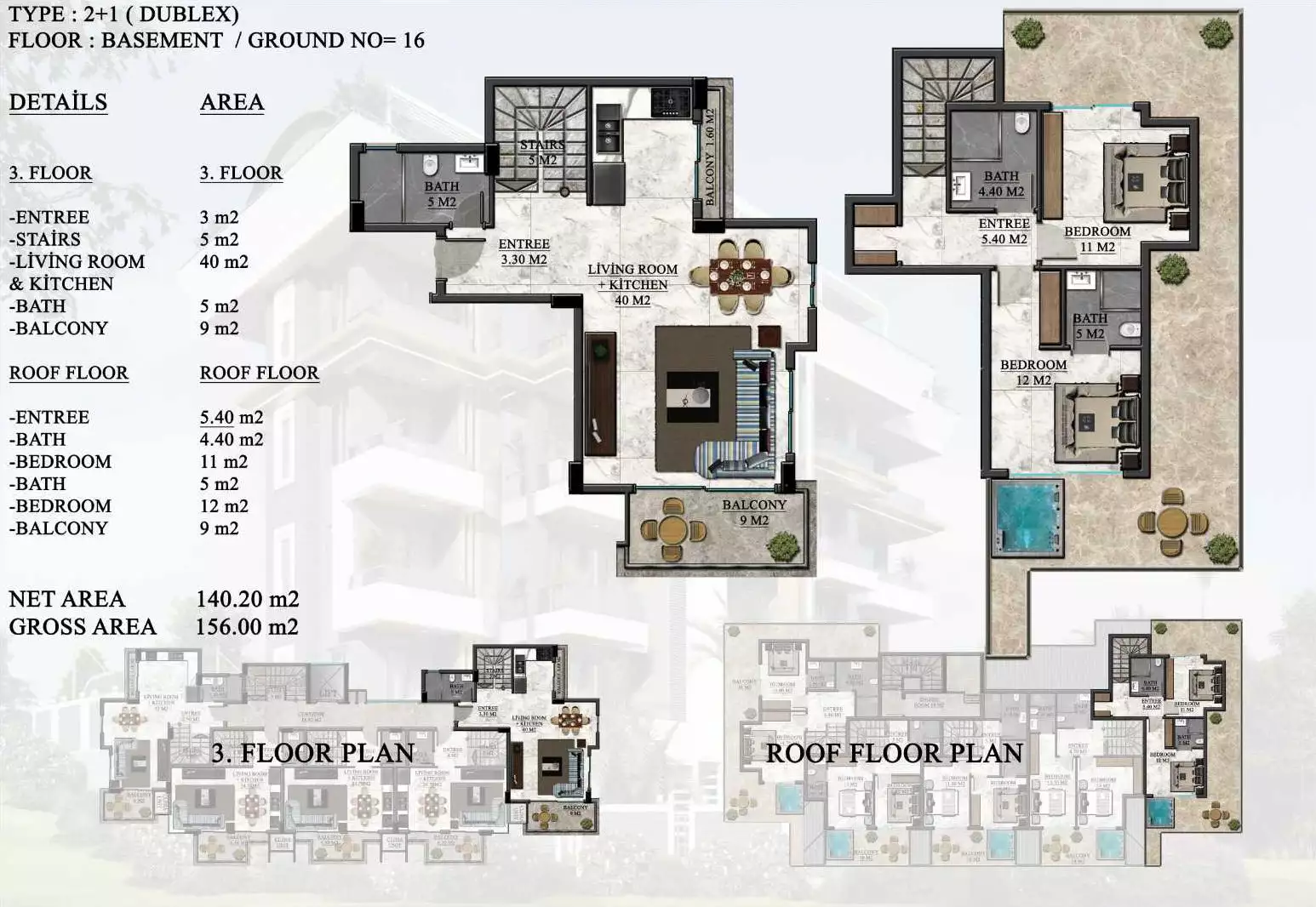 Townhouse 50m² in Turkey, Oba. Priced at 180000€ rent photo-30
