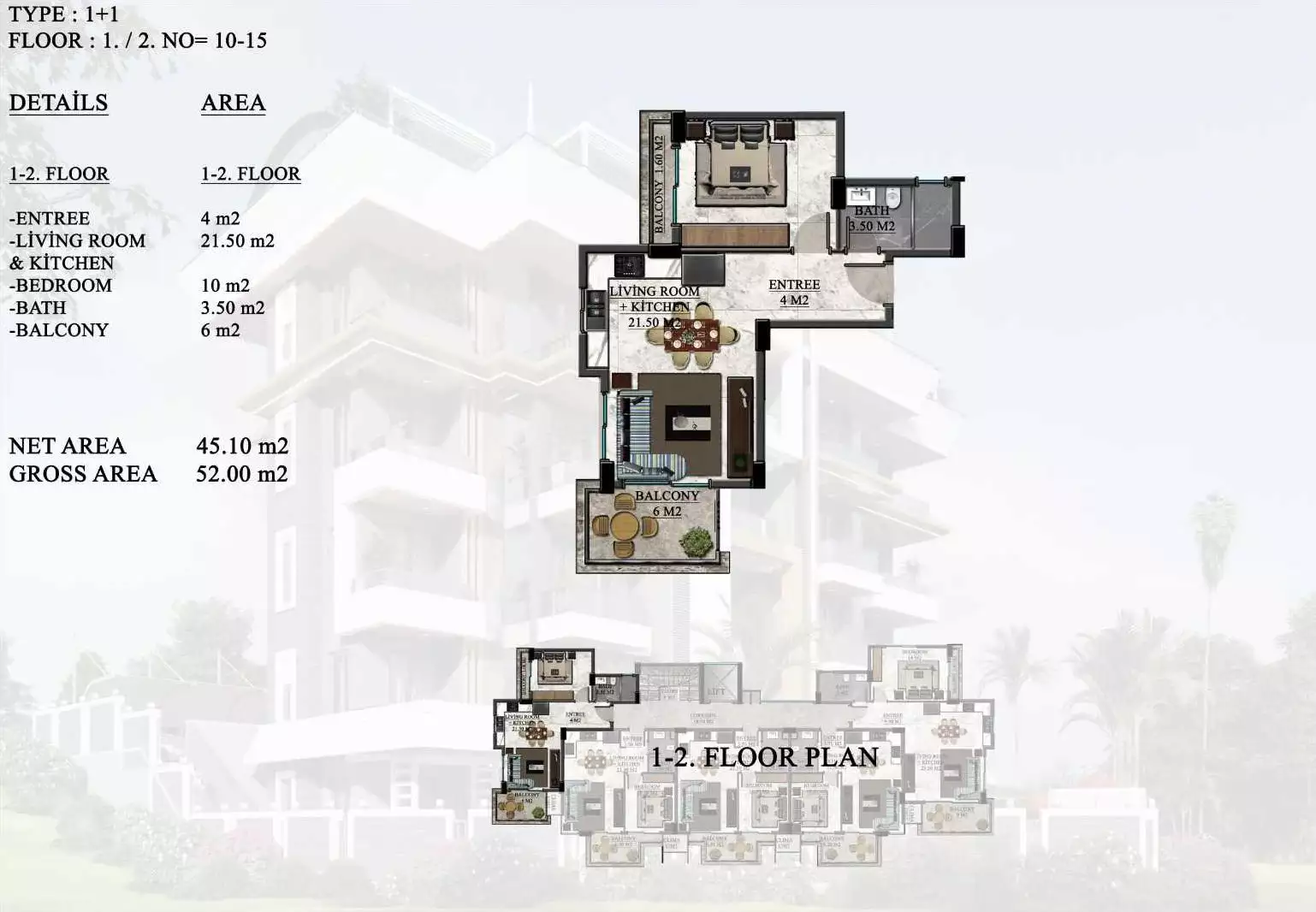 Townhouse 50m² in Turkey, Oba. Priced at 180000€ rent photo-31