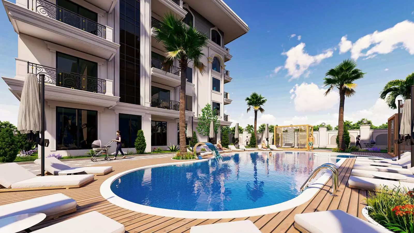 Flat 52m² in Turkey, Oba. Priced at 155000€ rent photo-15