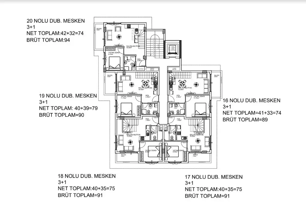 Flat 52m² in Turkey, Oba. Priced at 155000€ rent photo-29