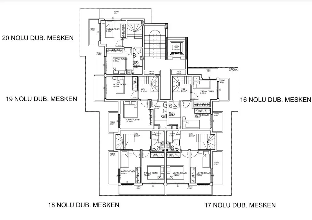 Flat 52m² in Turkey, Oba. Priced at 155000€ rent photo-30