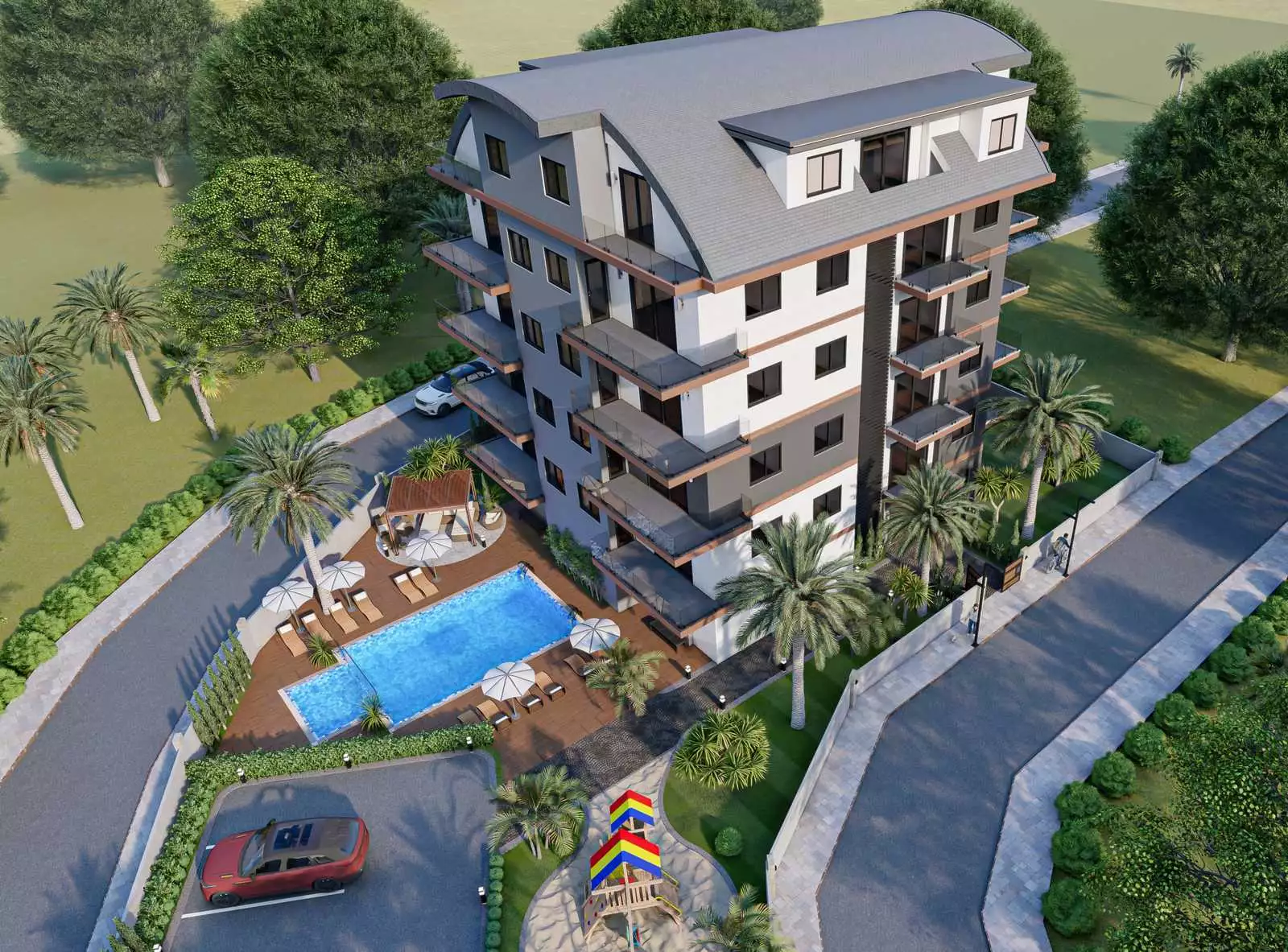 Flat 50m² in Turkey, Oba. Priced at 135000€ rent photo-4