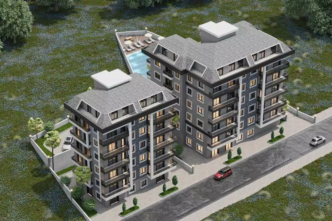 Flat 57m² in Turkey, Oba. Priced at 125000€ rent photo-3