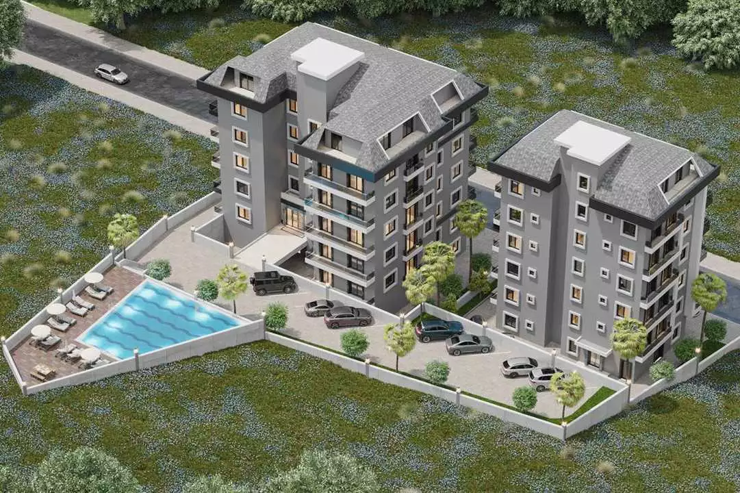 Flat 57m² in Turkey, Oba. Priced at 125000€ rent photo-4