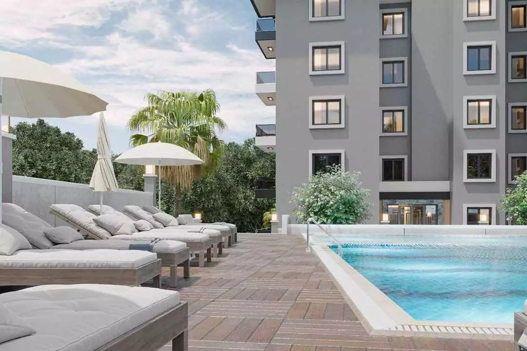 Flat 57m² in Turkey, Oba. Priced at 125000€ rent photo-13