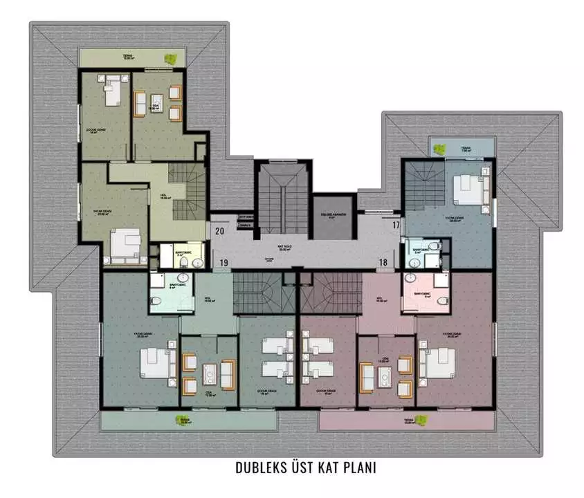 Flat 57m² in Turkey, Oba. Priced at 125000€ rent photo-17