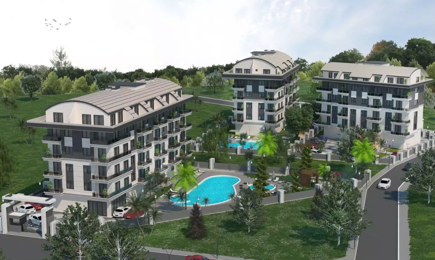 Flat 43m² in Turkey, Oba. Priced at 115000€ rent photo-1
