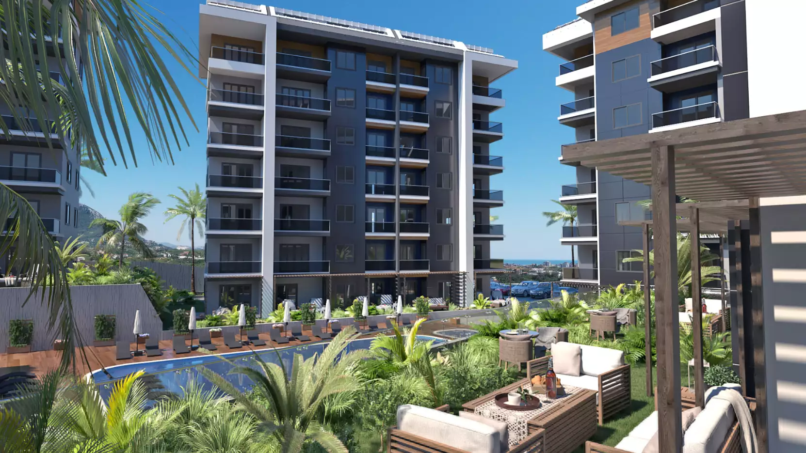 Flat 51m² in Turkey, Oba. Priced at 192500€ rent photo-3