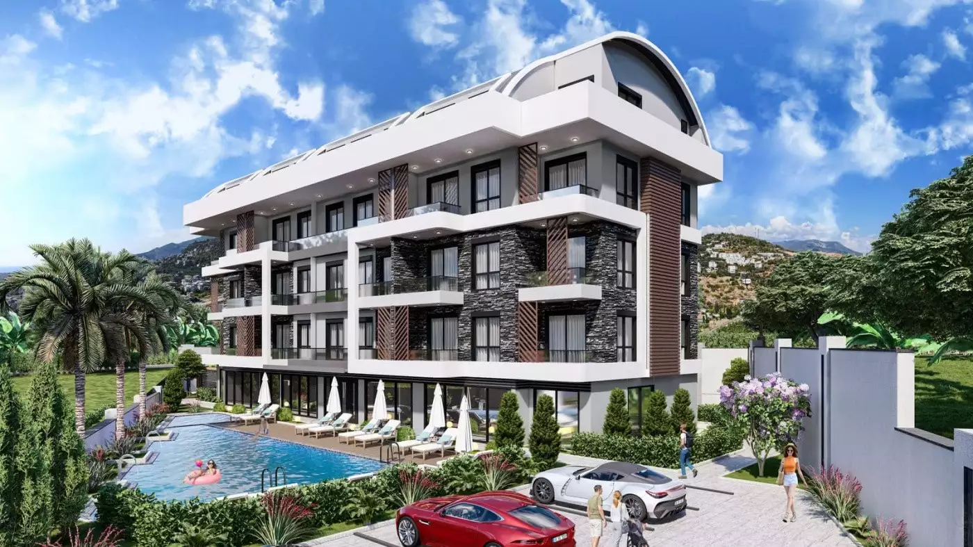 Flat 46m² in Turkey, Cikcilli. Priced at 167000€ rent photo-1