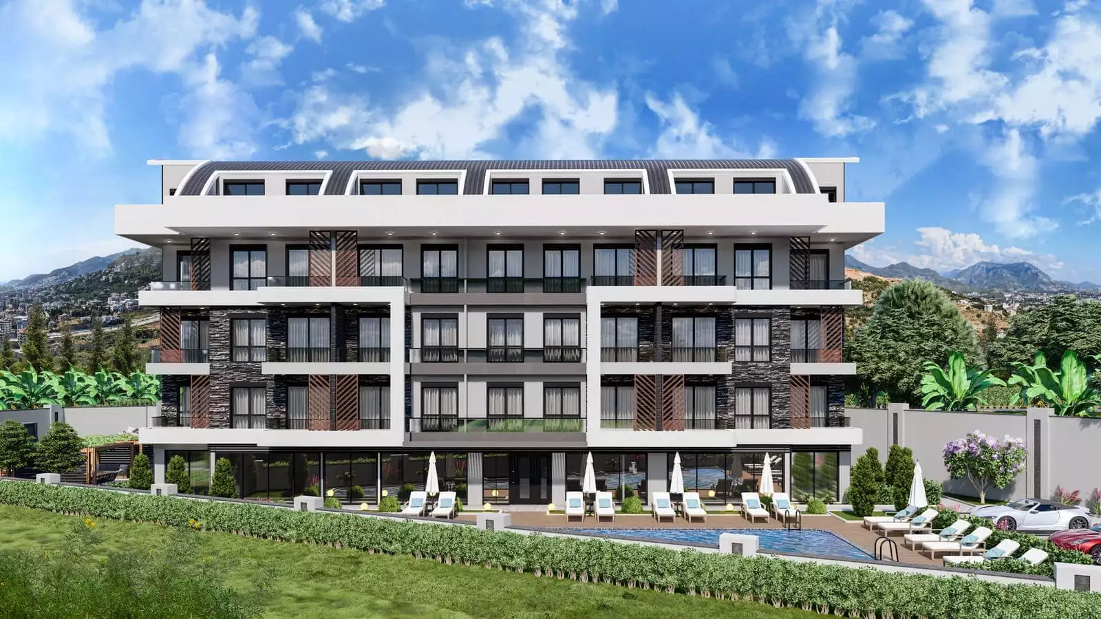Flat 46m² in Turkey, Cikcilli. Priced at 167000€ rent photo-2