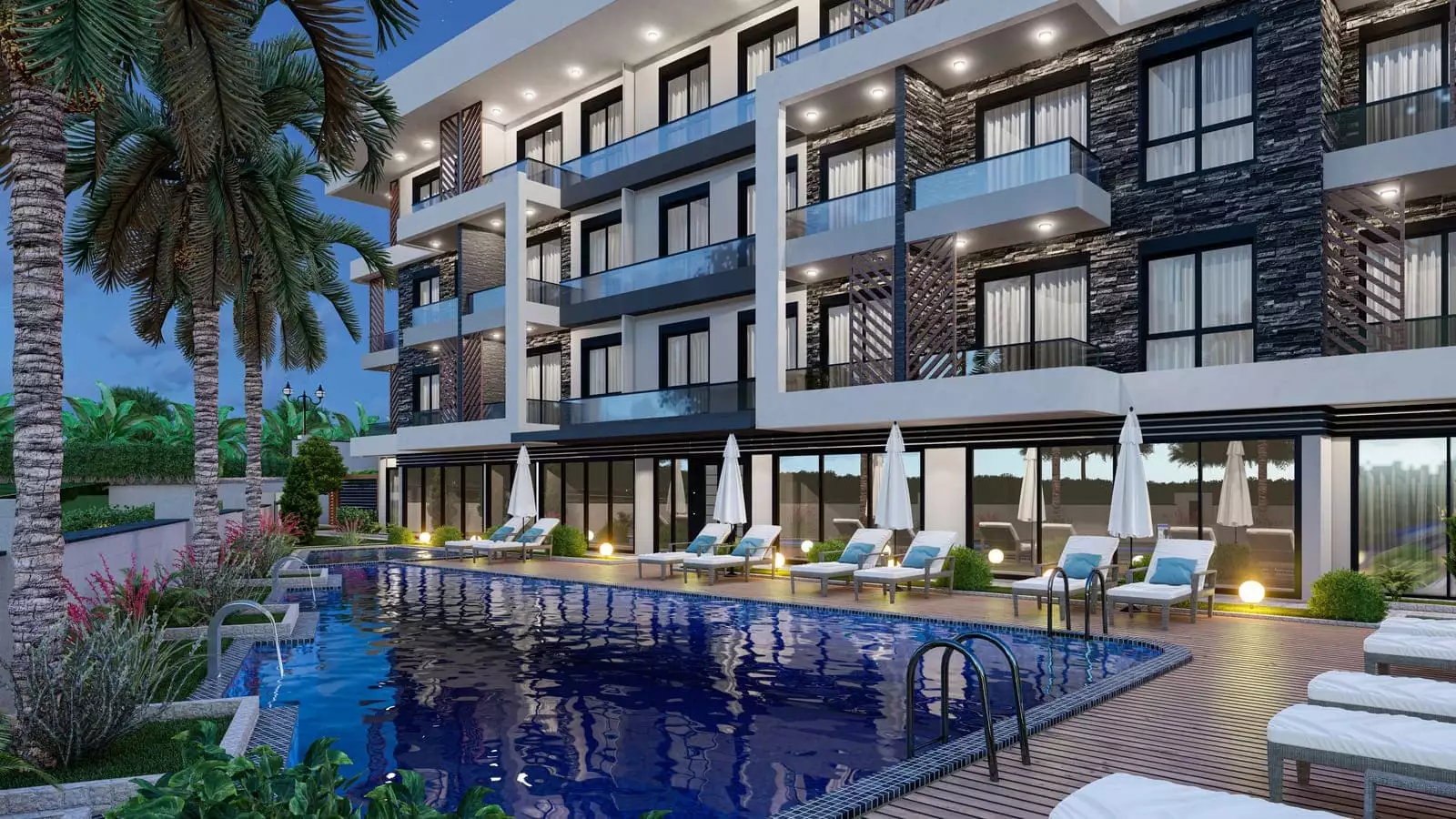 Flat 46m² in Turkey, Cikcilli. Priced at 167000€ rent photo-7