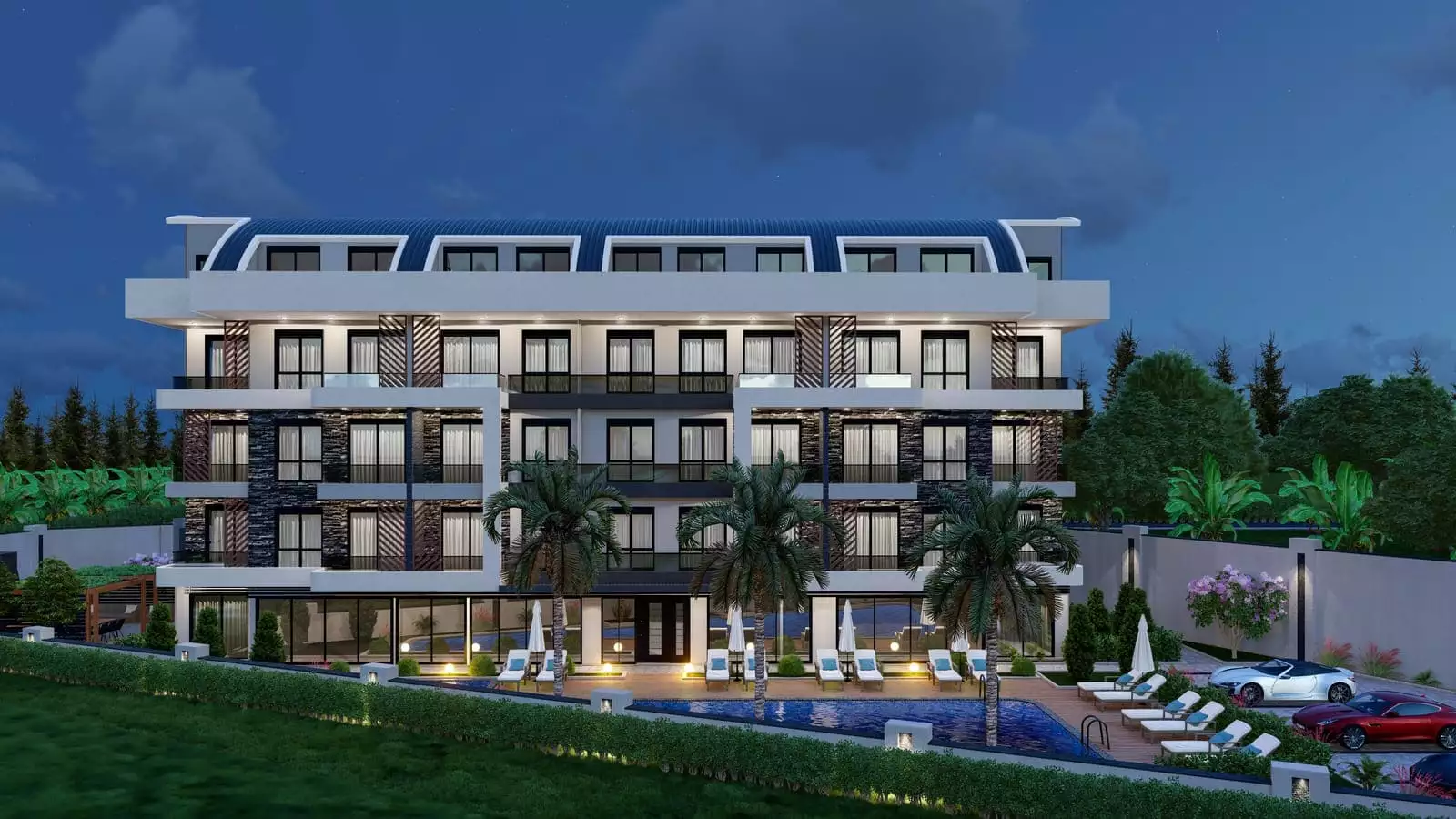 Flat 46m² in Turkey, Cikcilli. Priced at 167000€ rent photo-8