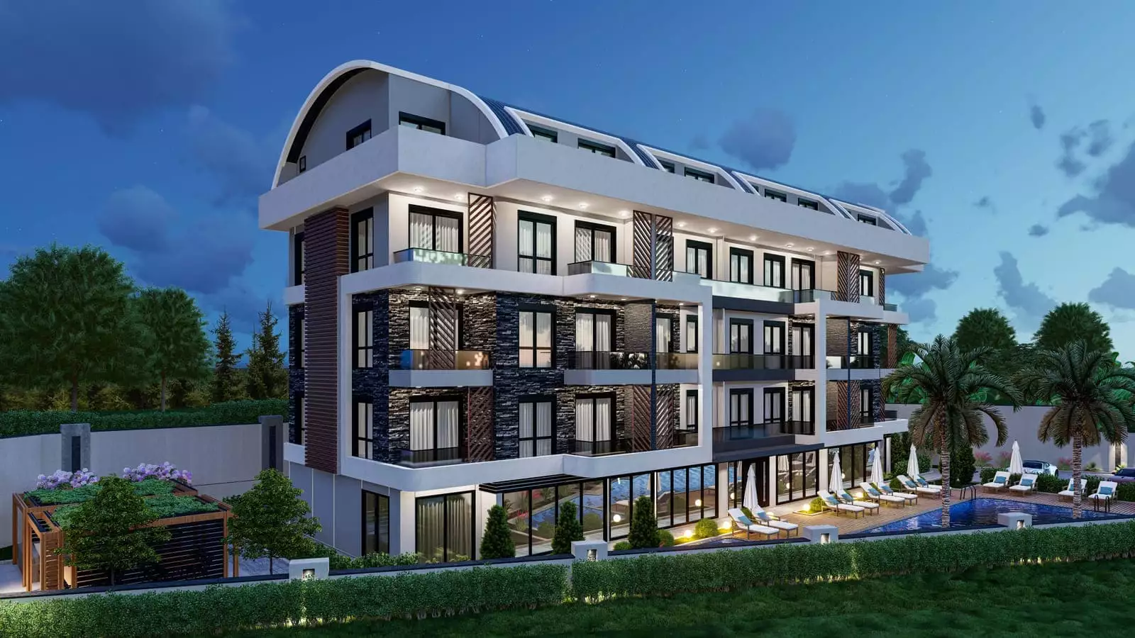 Flat 46m² in Turkey, Cikcilli. Priced at 167000€ rent photo-9