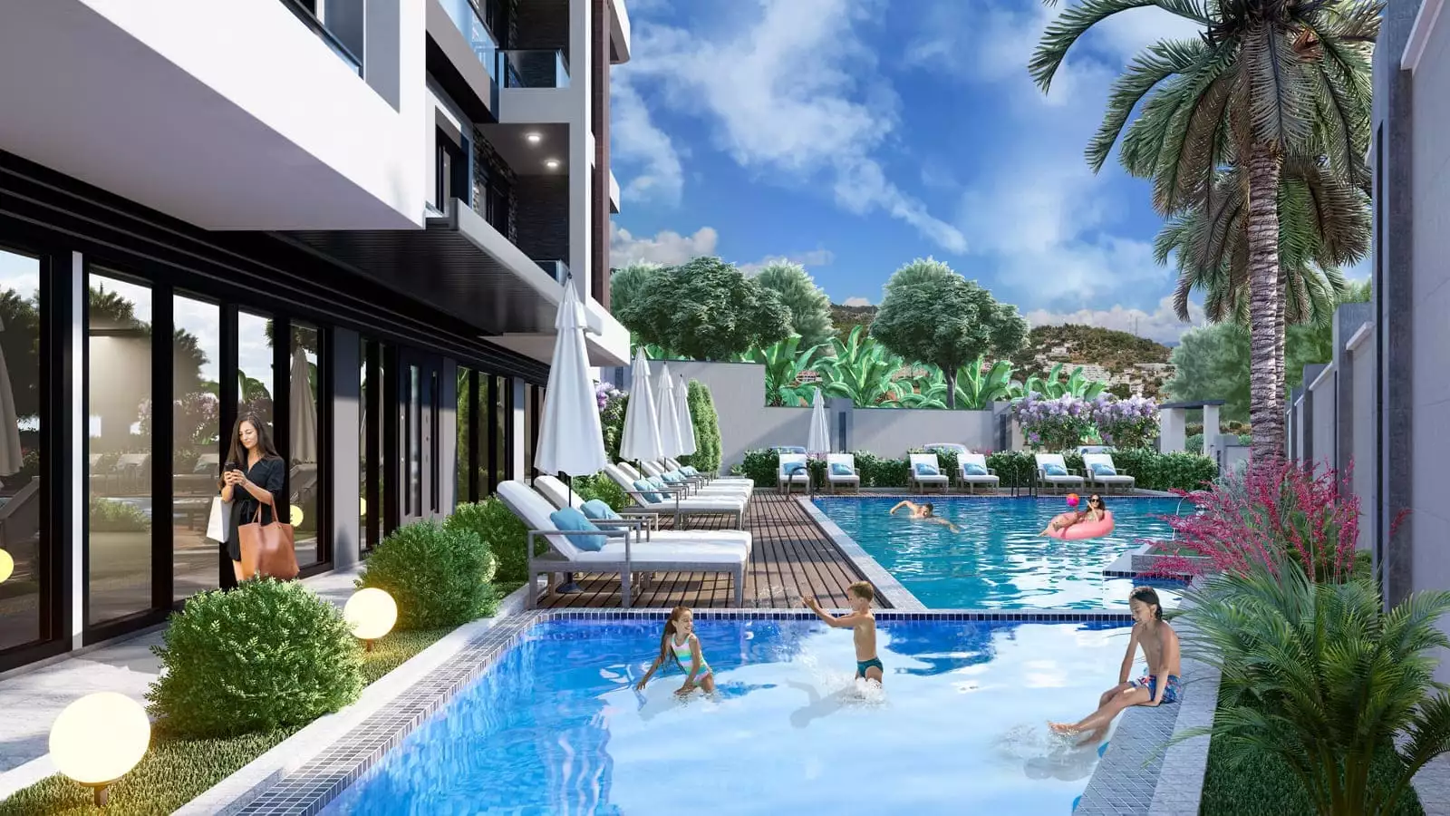 Flat 46m² in Turkey, Cikcilli. Priced at 167000€ rent photo-10