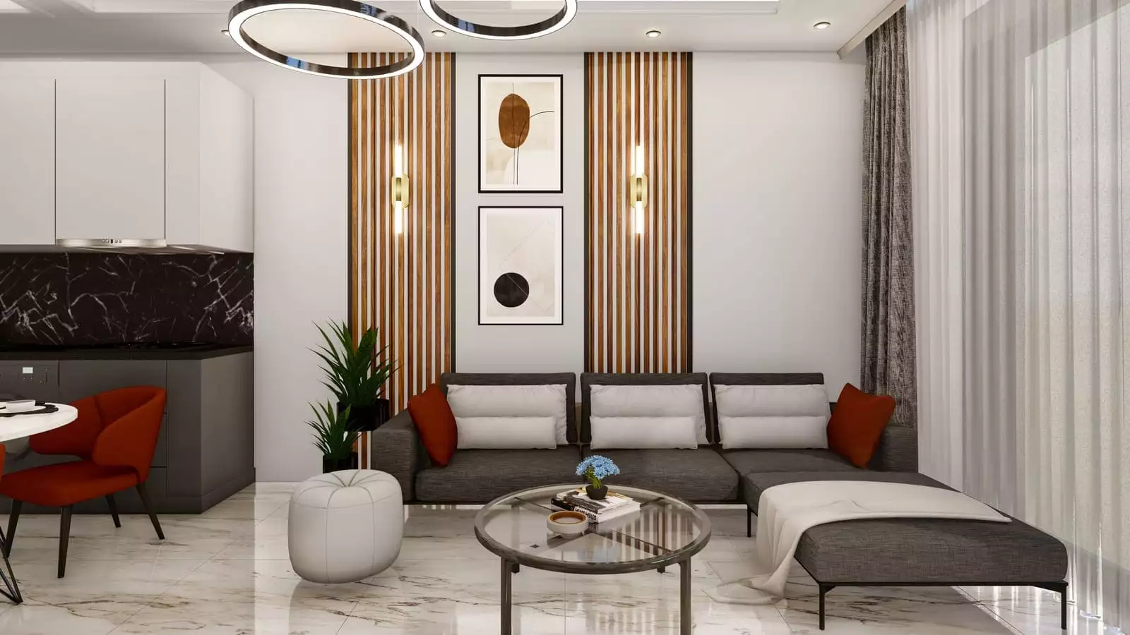 Flat 46m² in Turkey, Cikcilli. Priced at 167000€ rent photo-21