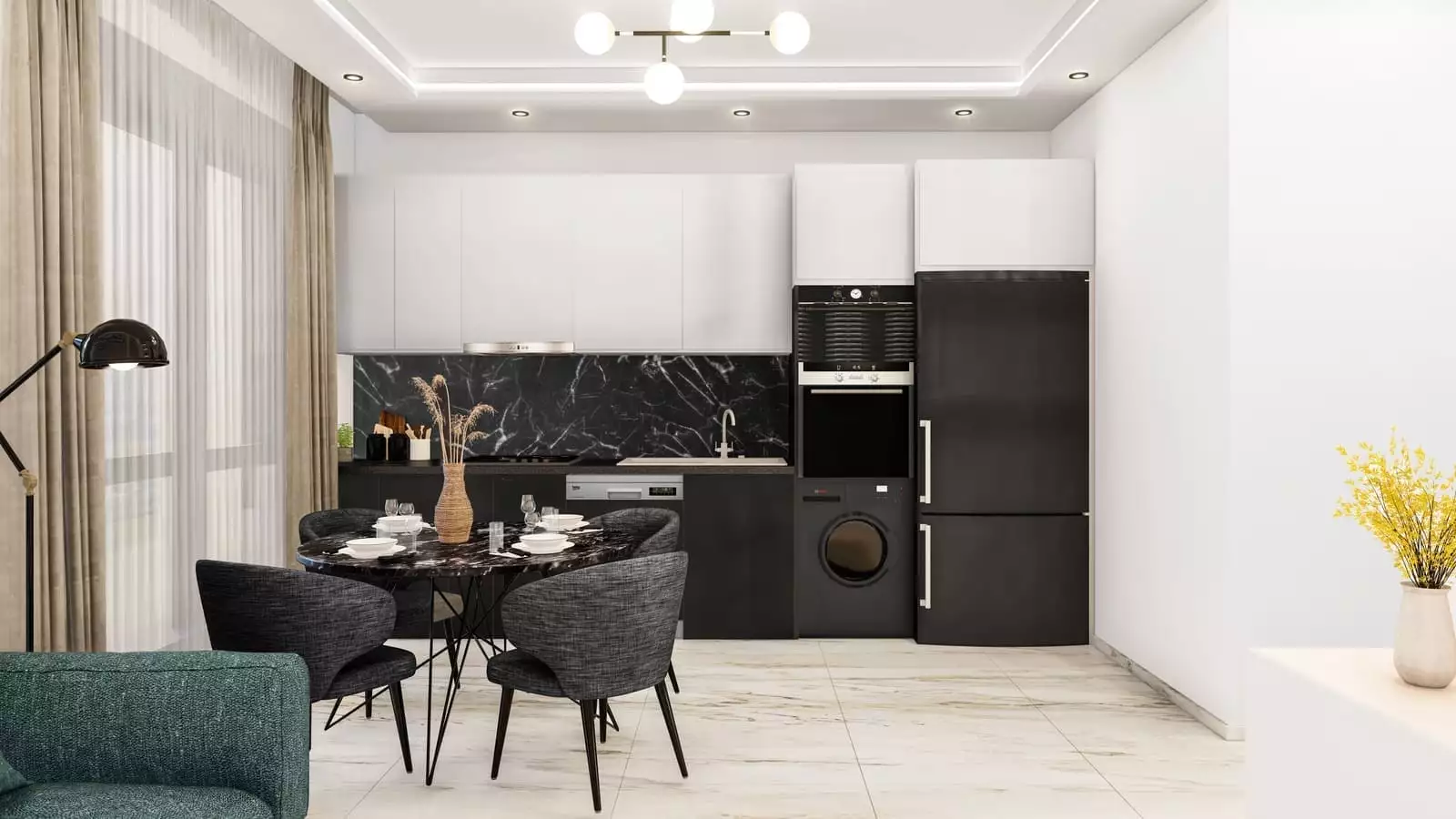 Flat 46m² in Turkey, Cikcilli. Priced at 167000€ rent photo-24