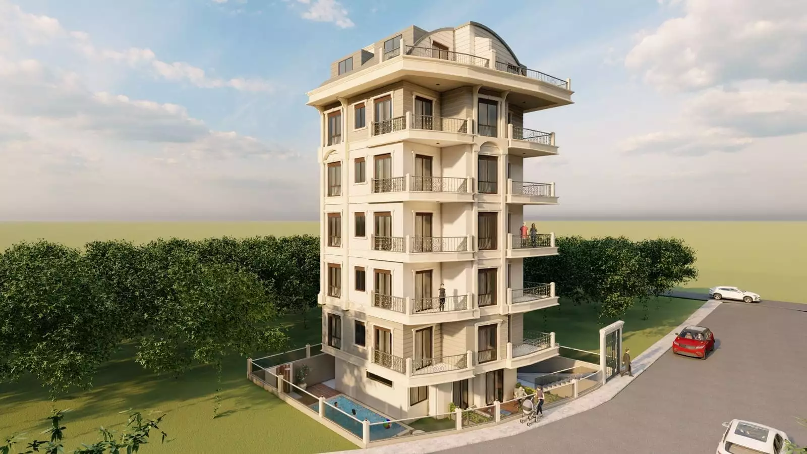 Flat 47m² in Turkey, Alania. Priced at 170000€ rent photo-3