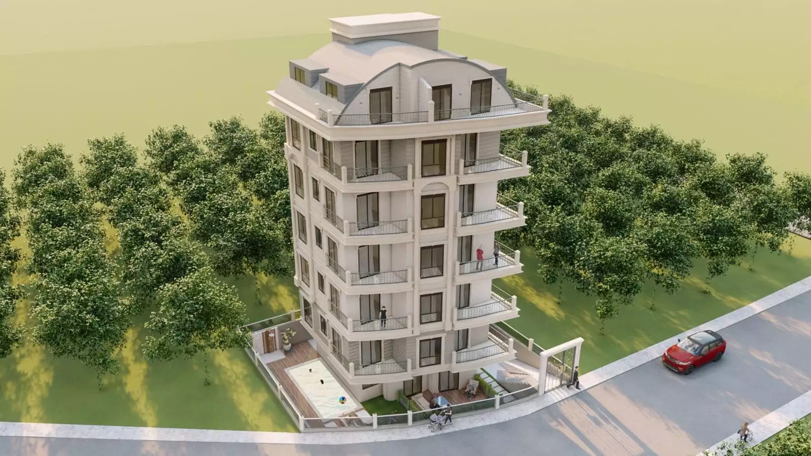 Flat 47m² in Turkey, Alania. Priced at 170000€ rent photo-5