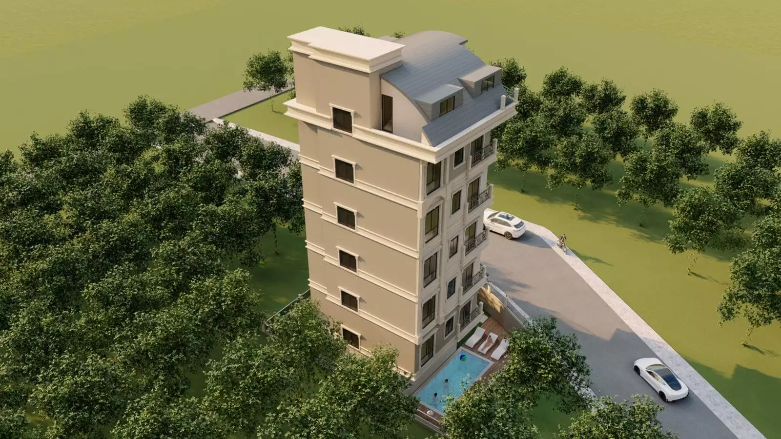 Flat 47m² in Turkey, Alania. Priced at 170000€ rent photo-6