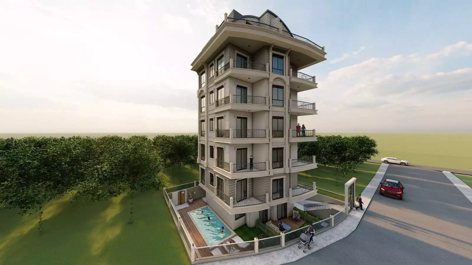 Flat 47m² in Turkey, Alania. Priced at 170000€ rent photo-8