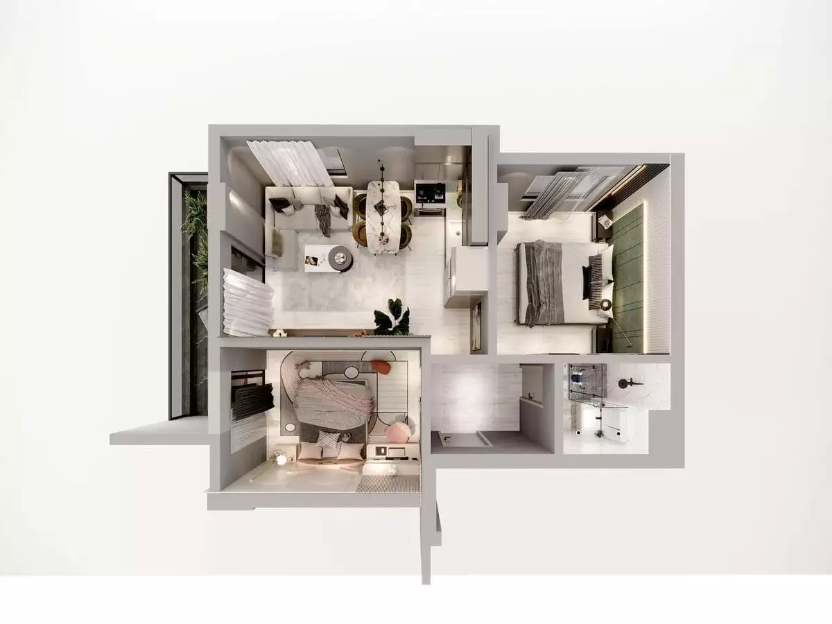Flat 65m² in Turkey, Alania. Priced at 275000€ rent photo-26