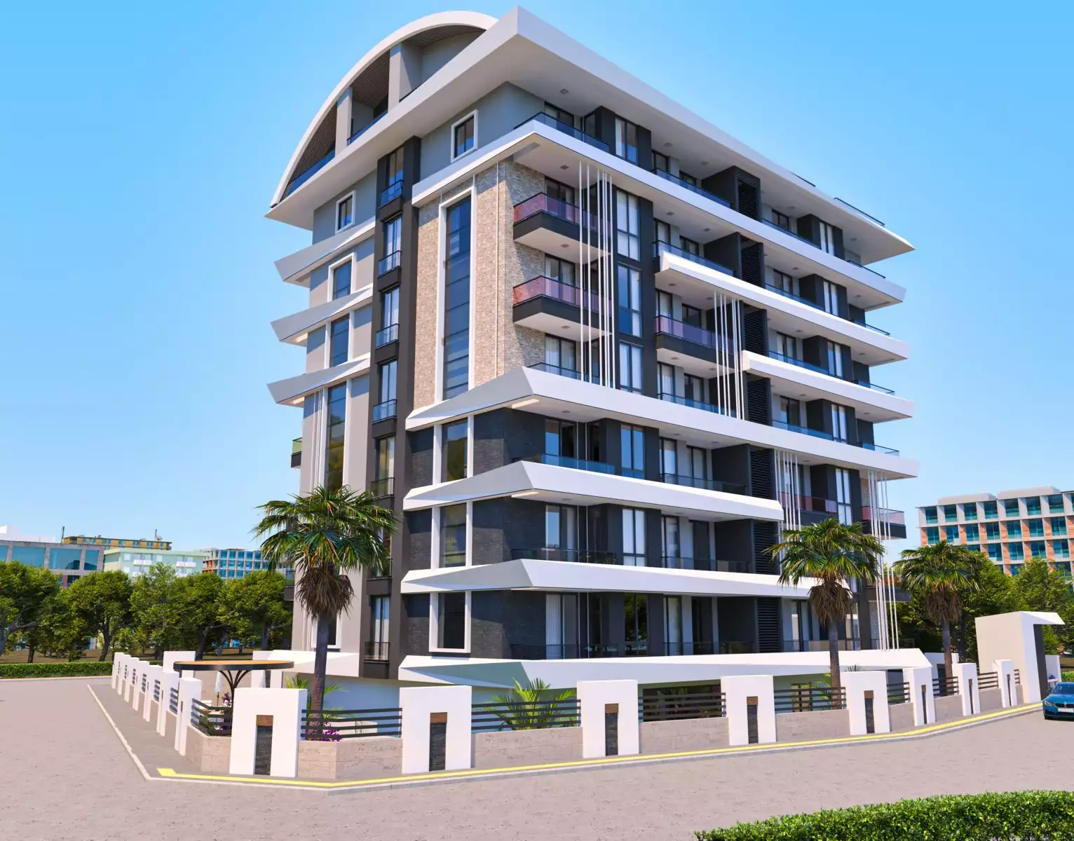 Flat 59m² in Turkey, Alania. Priced at 250000€ rent photo-2