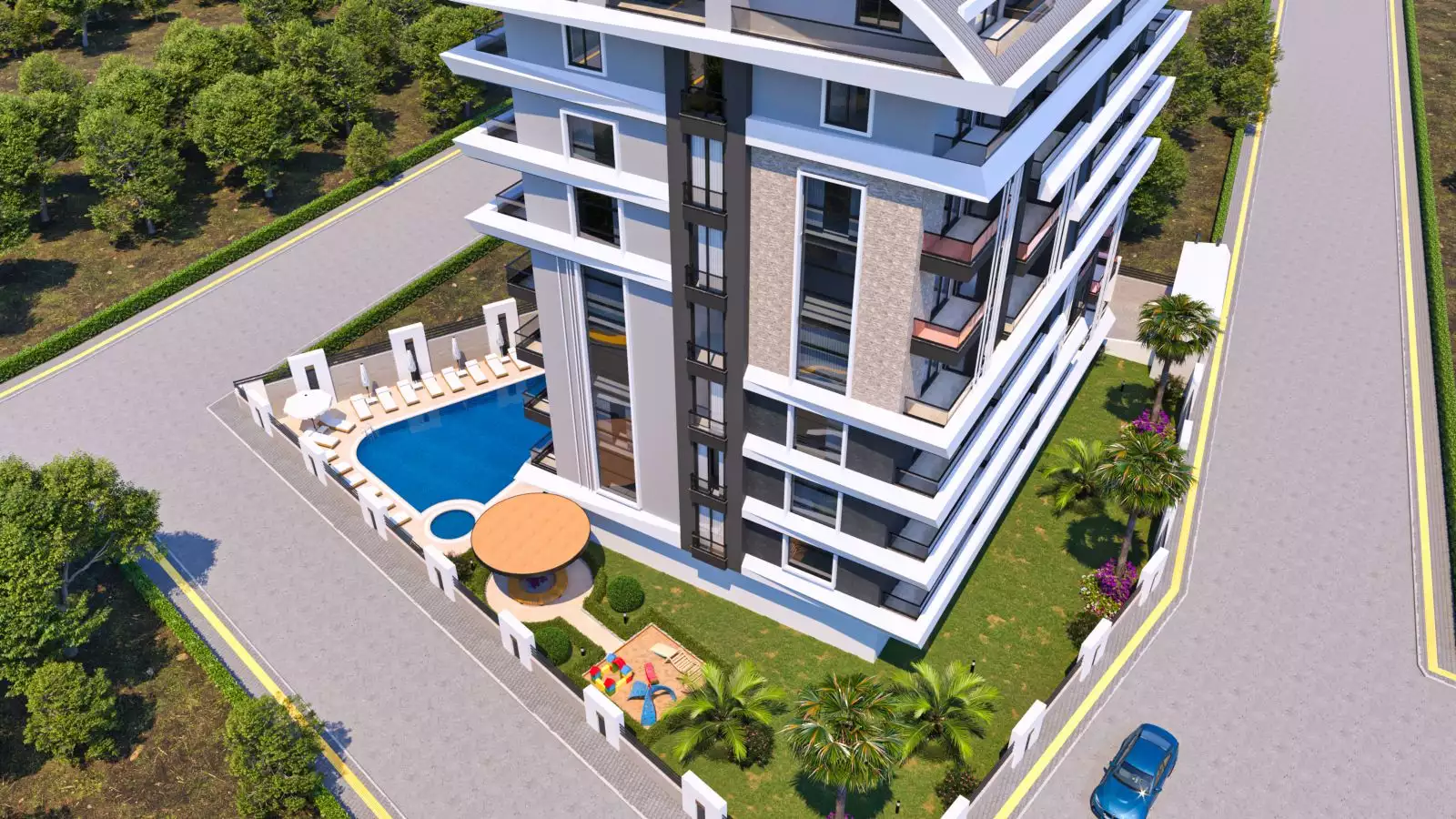 Flat 59m² in Turkey, Alania. Priced at 250000€ rent photo-10