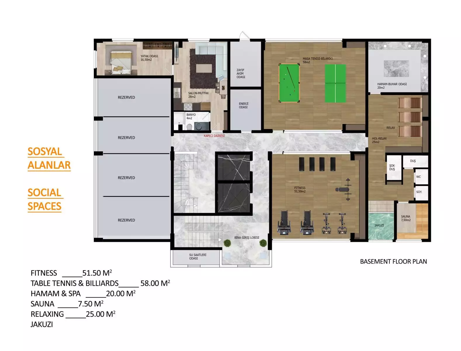 Flat 59m² in Turkey, Alania. Priced at 250000€ rent photo-31