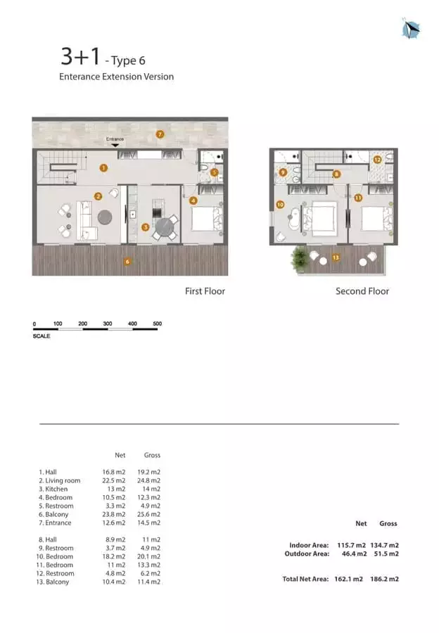 Flat 43m² in Turkey, Alania. Priced at 270000€ rent photo-28