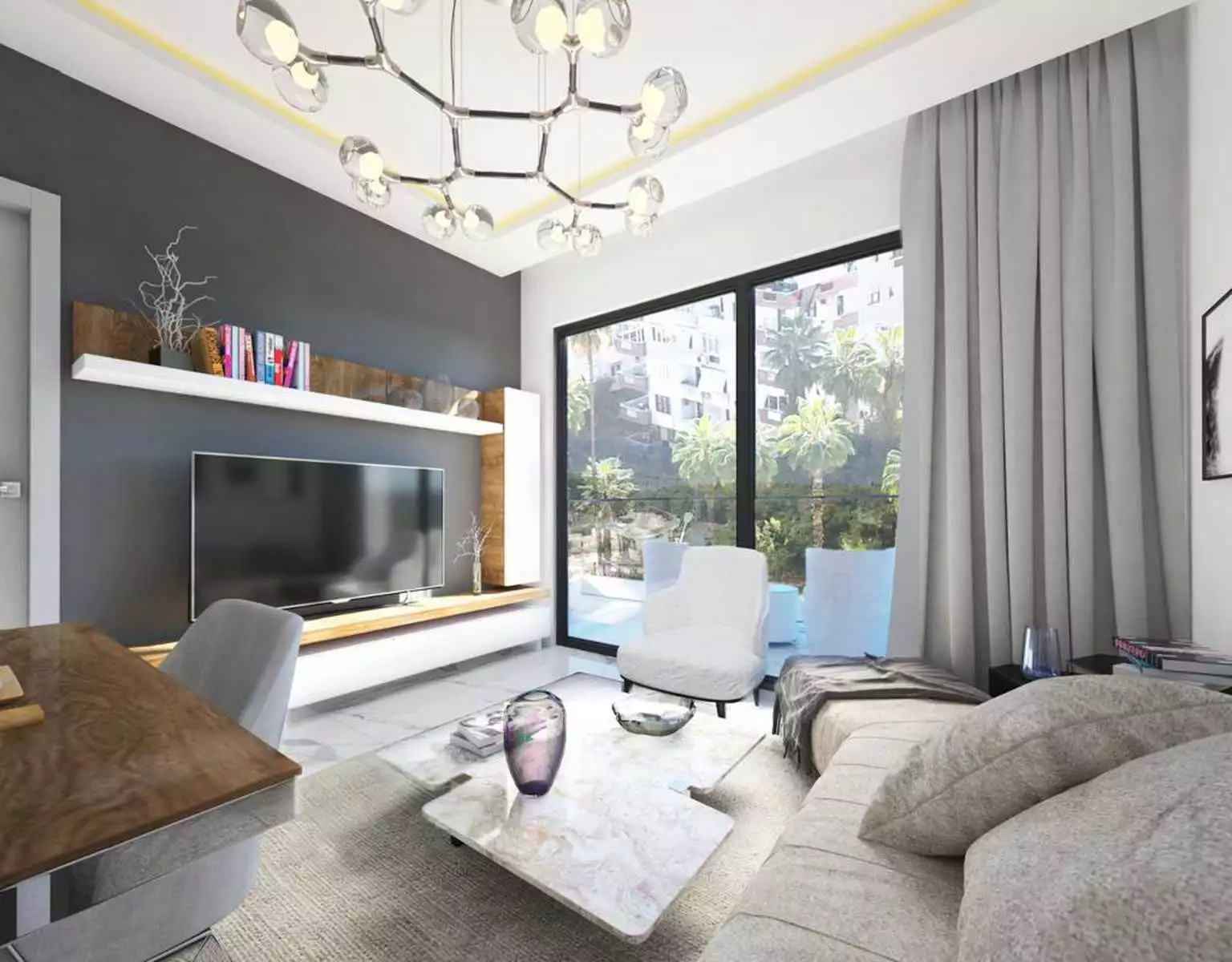 Flat 54m² in Turkey, Alania. Priced at 275000€ rent photo-13